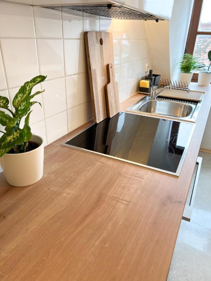Nami - Robin - Helle Apartments Mitten In Der Stadt Memmingen Ngoại thất bức ảnh